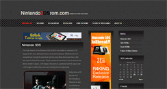 Desktop Screenshot of nintendo-3ds-rom.com