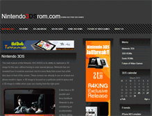 Tablet Screenshot of nintendo-3ds-rom.com